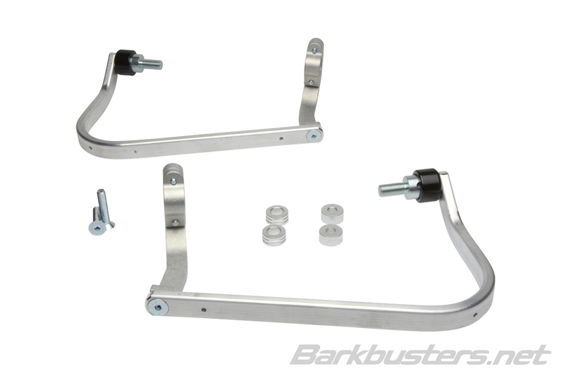Soportes de aluminio Barkbusters Fijación de doble anclaje