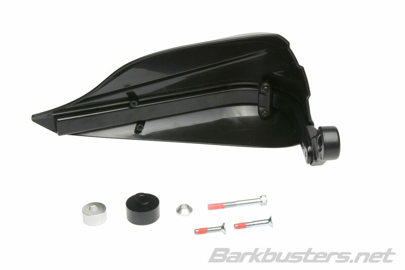 Kit de paramanos Barkbusters STORM THREADED universal Color negro