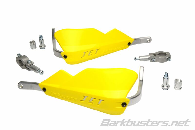 Kit de paramanos BARKBUSTERS JET cerrado Ø22 universal - Amarillo