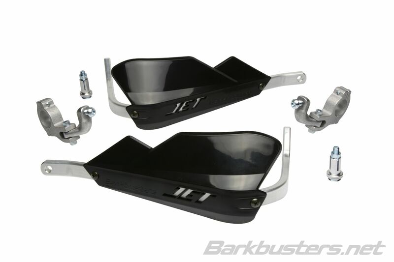 Kit de paramanos BARKBUSTERS JET cerrado Ø28,6mm universal - Negro