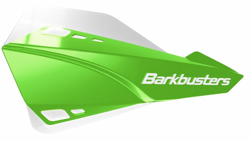 Kit paramanos Barkbusters SABRE Color verde / Color blanco
