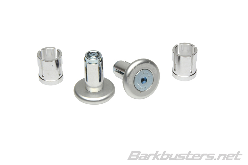 Contrapesos de manillar Barkbusters Color plata