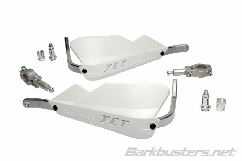 Kit de paramanos BARKBUSTERS JET cerrado Ø22 universal - Blanco