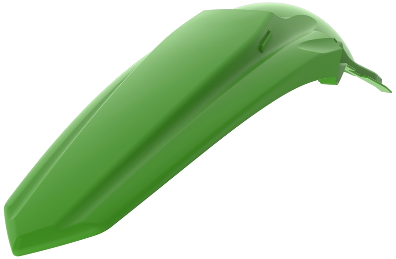 Guardabarros trasero POLISPORT Restyling verde Kawasaki KX125/250