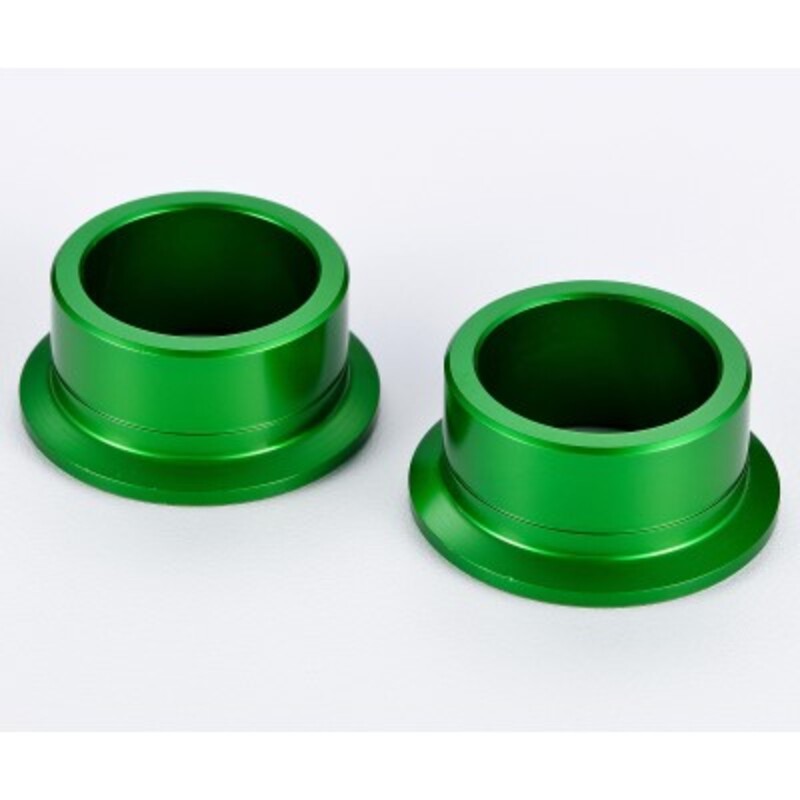 Casquillos de rueda trasera V PARTS Kawasaki verde