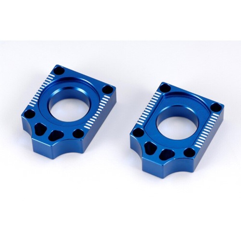 Tensores de eje trasero Yamaha azul V PARTS