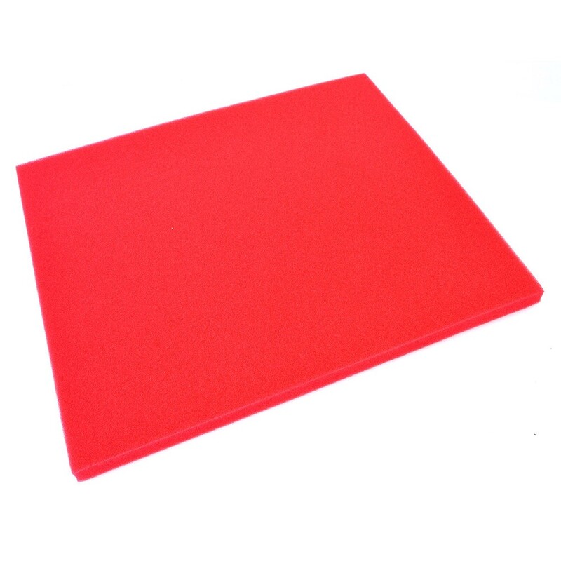 Pliego de espuma roja para filtro de aire (280x330x15mm) ARTEIN AF00000000023