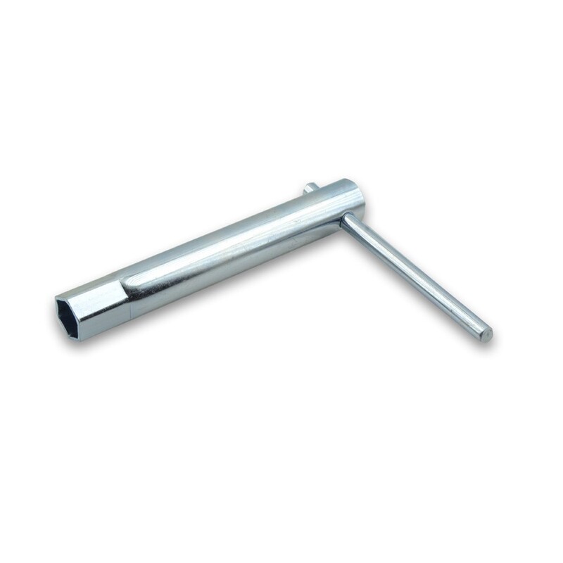 Llave de bujia con palanca hexágono 16 mm TECNIUM