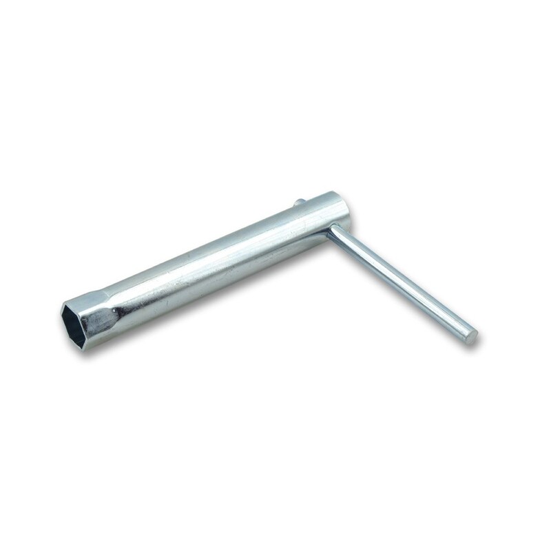Llave de bujia con palanca hexágono 18 mm TECNIUM