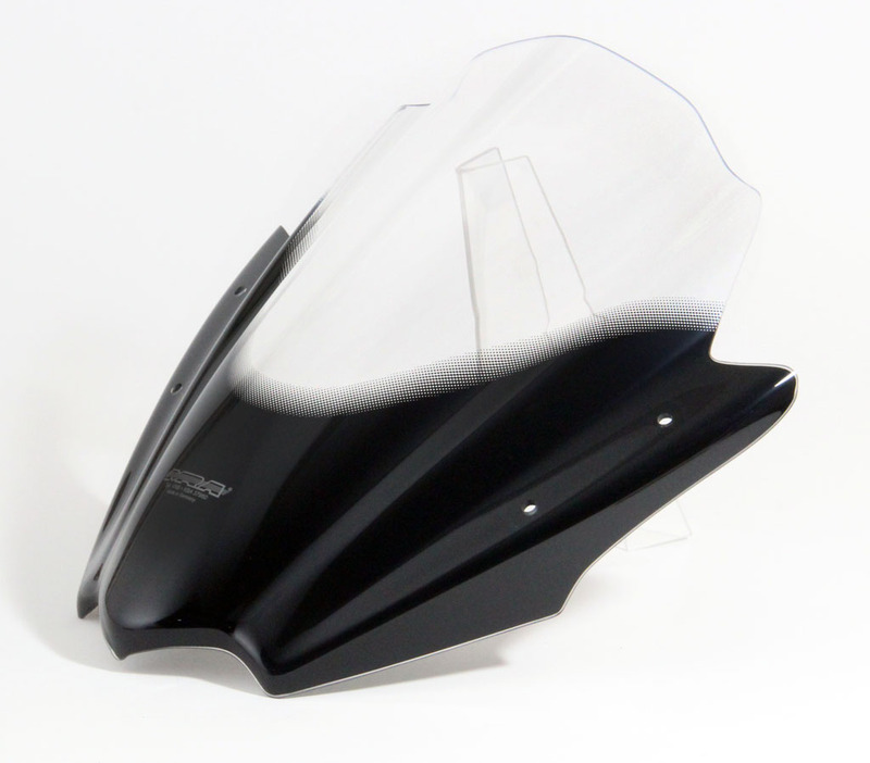 Pantalla universal MRA Racing RNB para motos naked