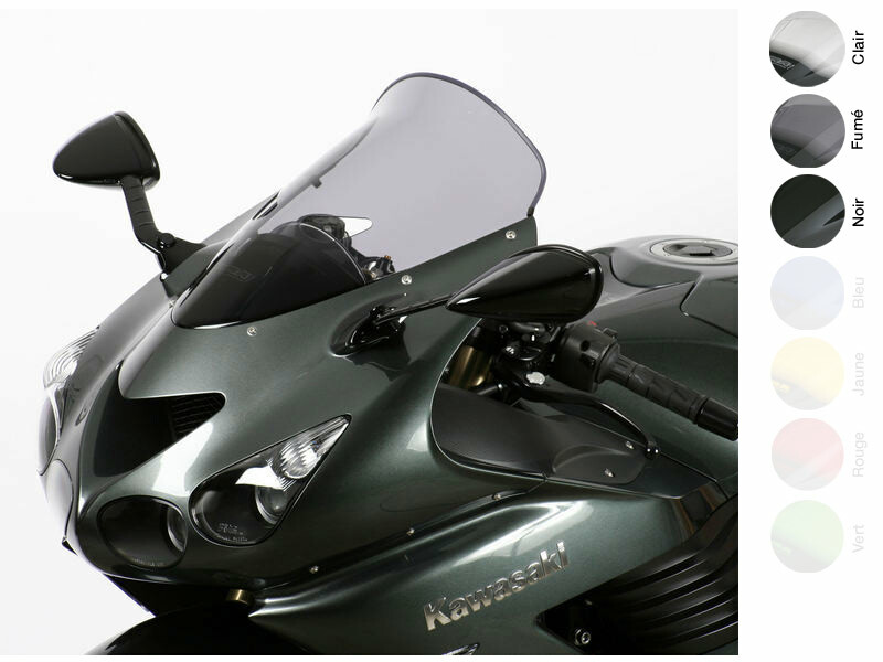 Pantalla MRA Touring, negro, Kawasaki ZZR 1400 2006-