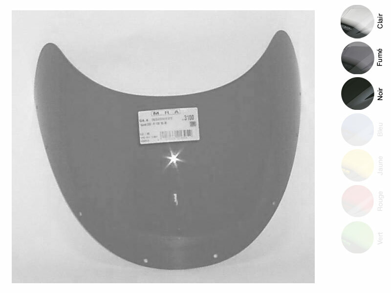 Pantalla MRA, transparente, original Suzuki GSX-R 1100 1989-1990