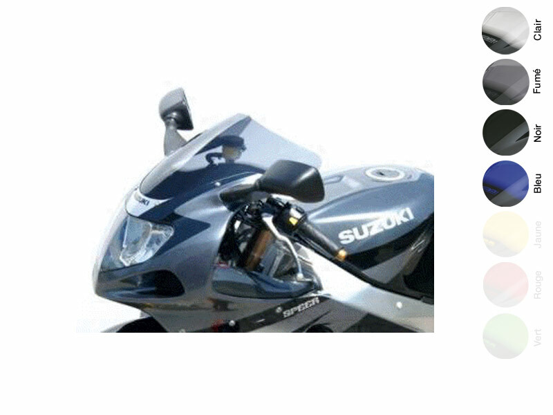 Pantalla MRA, negro, original Suzuki GSX-R 600 01-03/1000 -02 GSX-R 750 00-03