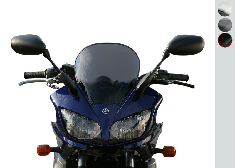 Pantalla MRA Touring, negro, Yamaha FZS 1000 Fazer 2001-2005