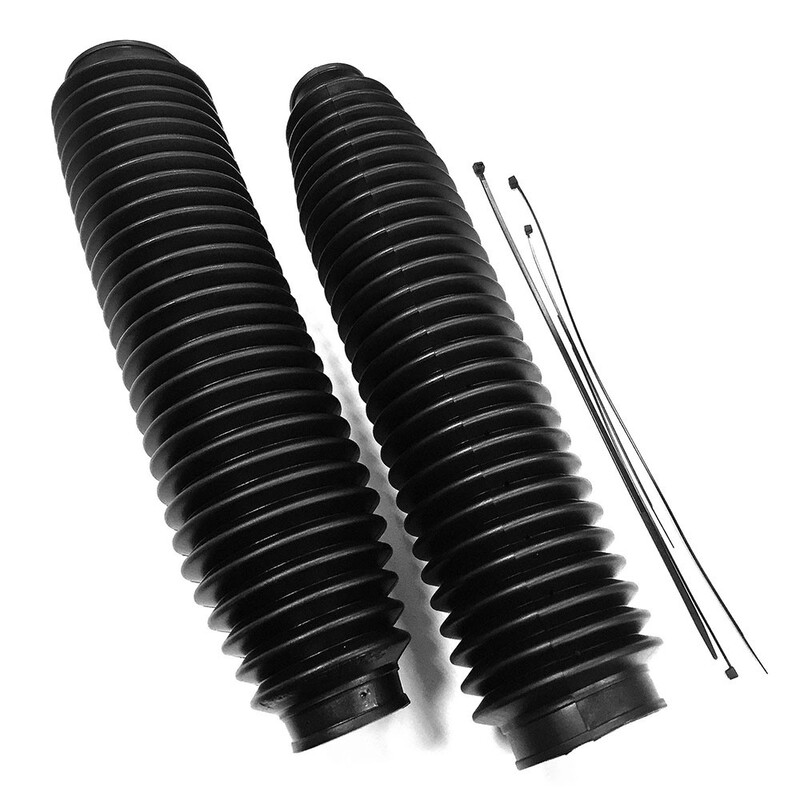 Fuelles de horquilla Polisport 350mm Øsup 41mm Øinf 58mm negro 8365000004