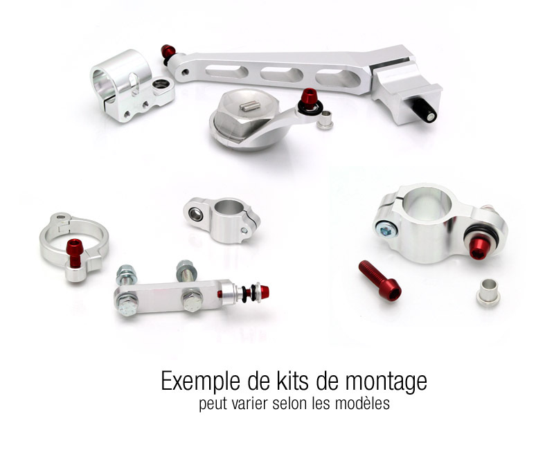 Kit montaje amortiguador de dirección Bitubo