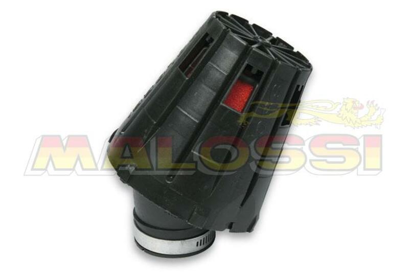 Filtro de potencia Malossi E5 Ø38MM PHVA/PHBN con tapa negra 04 7593.C0