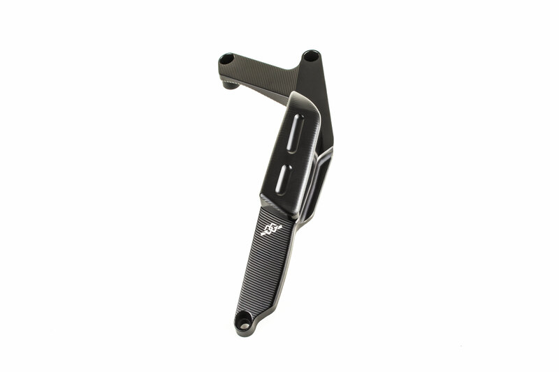 Protector de la tapa del motor GILLES (lado derecho), negro