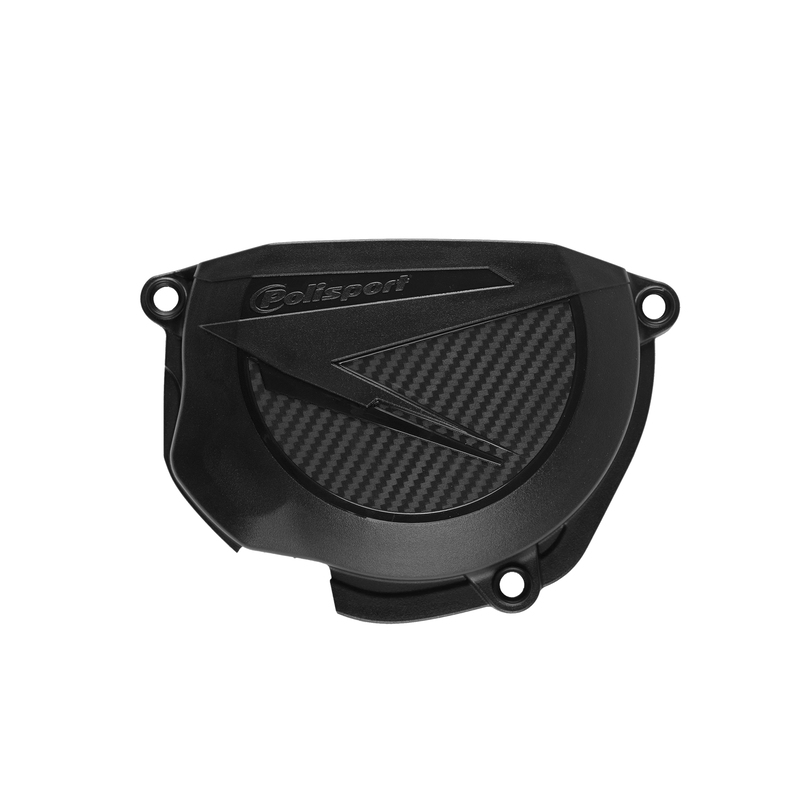 Protector tapa de embrague Polisport Negro Beta RR 350/400/430/480 4T 20-22