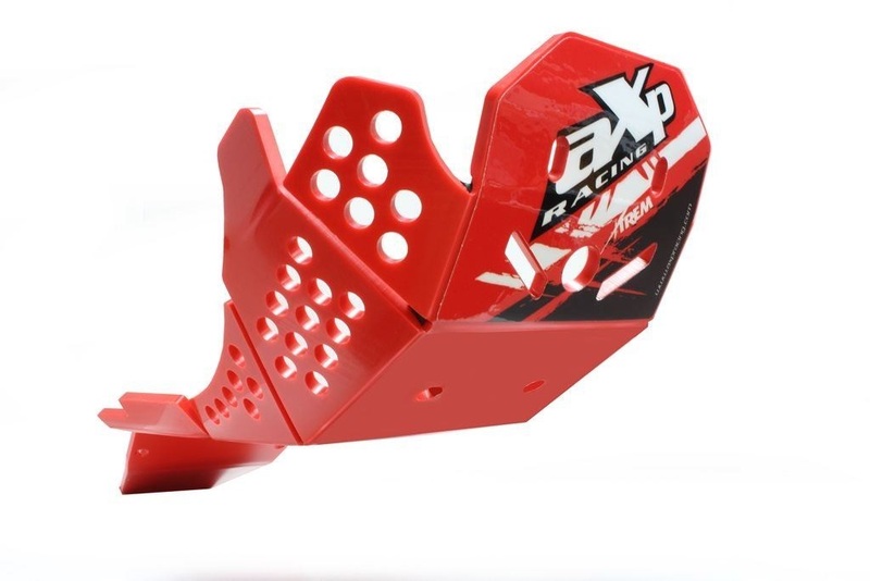 Cubrecárter AXP Enduro Xtrem rojo Honda CRF250/450R/RX