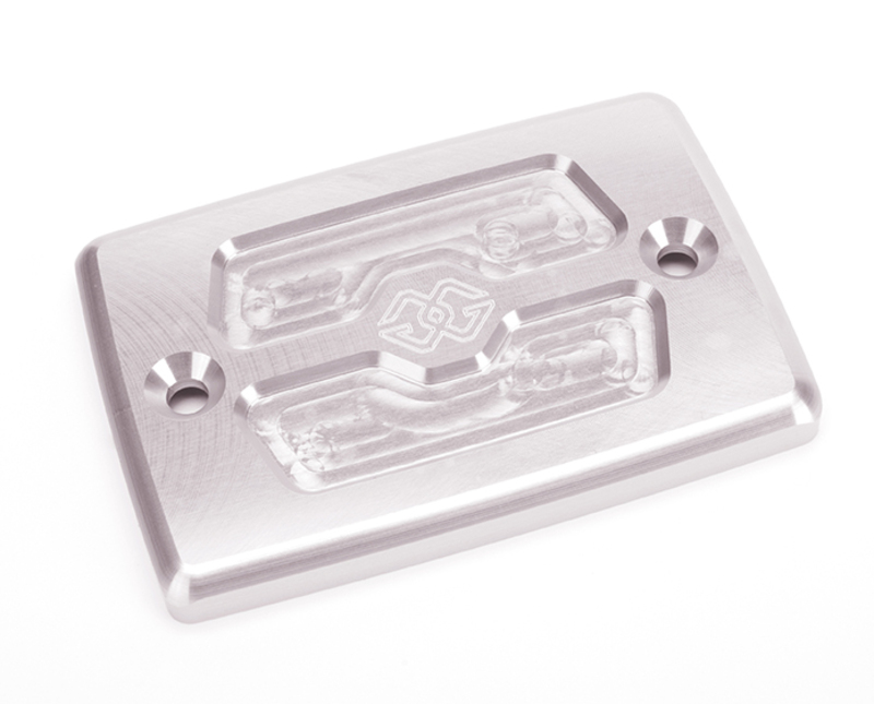 Tapa depósito líquido de frenos GILLES TOOLING, trasera, plata