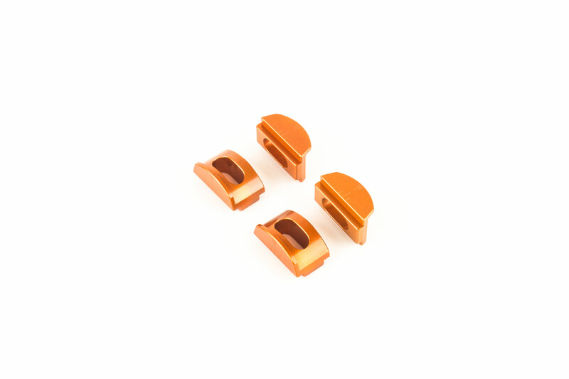 Embellecedores estriberas GILLES TOOLING VCR38, naranja