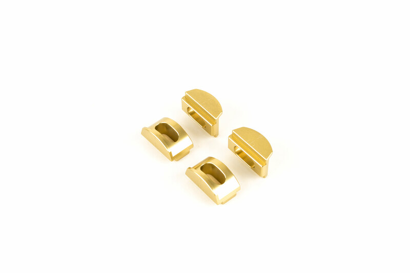 Embellecedores estriberas GILLES TOOLING VCR38 dorado