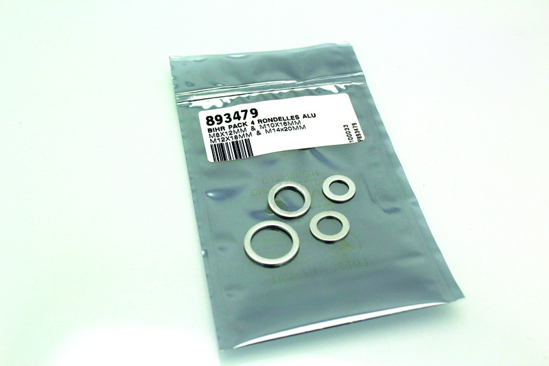 Pack 4 Arandelas Aluminio M8X12 - M10X16 - M12X18 - M14x20 P893479