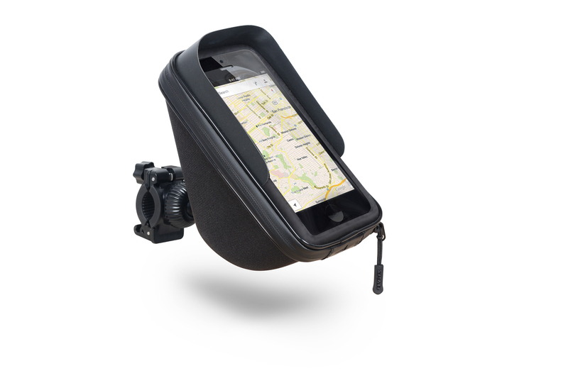 Soporte al manillar + funda + bolsillo 1L para Smartphone 6.6''