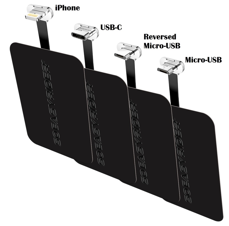 Sistema de carga invertido por inducción SO EASY RIDER Micro USB