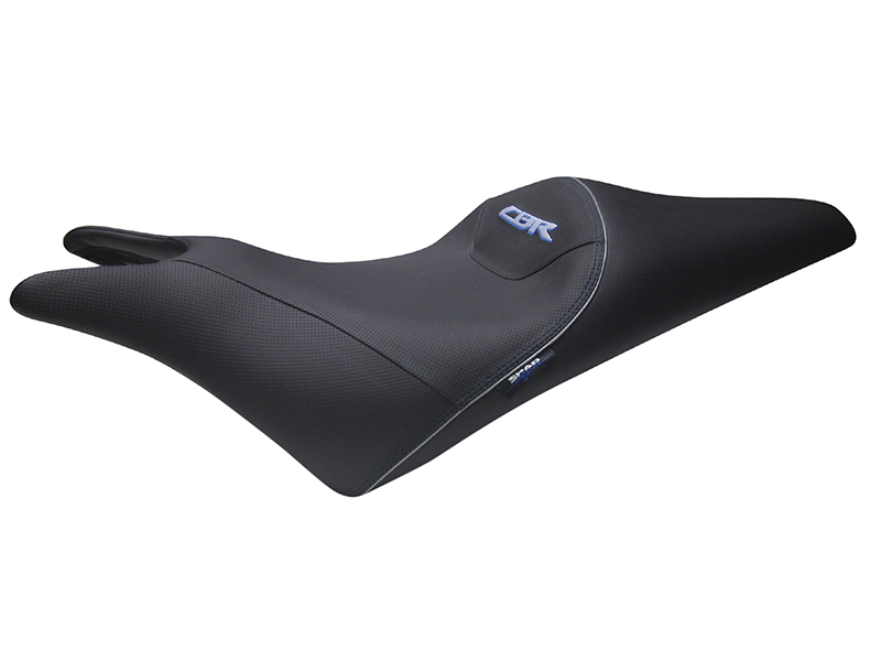 Asiento Shad confort Honda CBR 600 costura azul