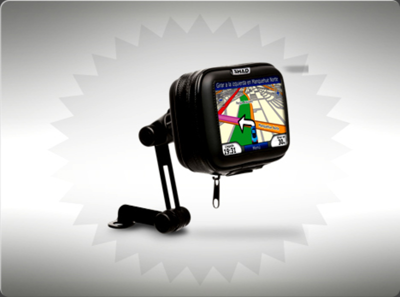 Soporte para GPS Shad 9x14cm 4,3'' fijación al retrovisor