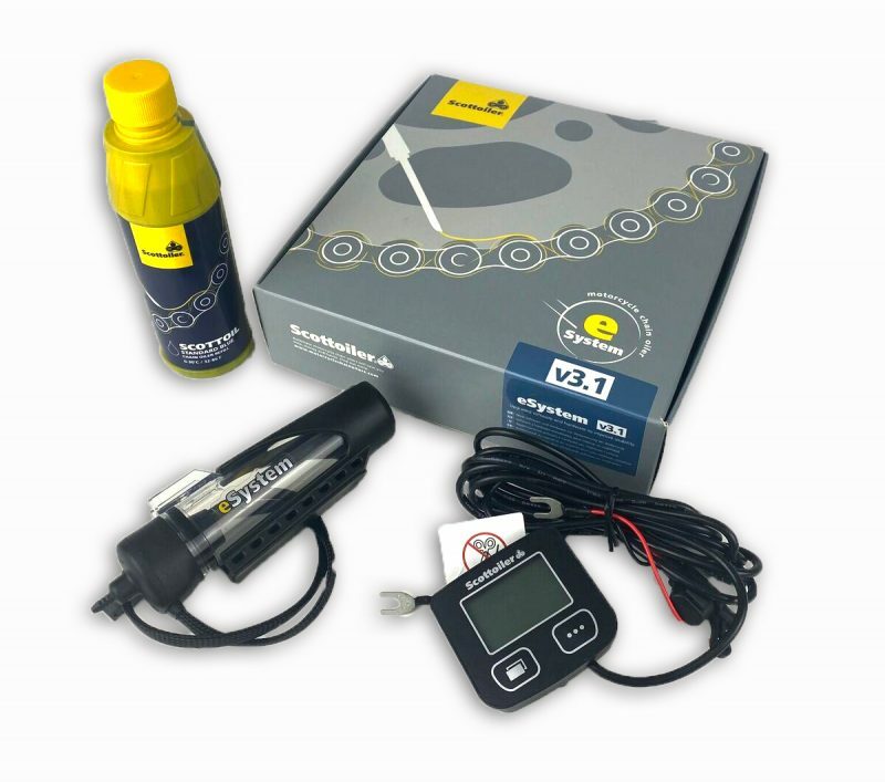 Sistema de lubricación SCOTTOILER eSystem 3.1 + Lubicante Standard Blue