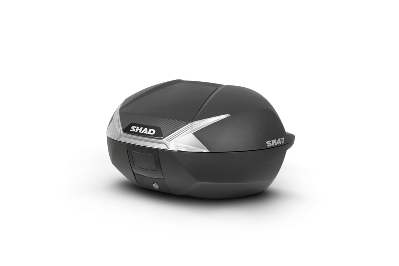 Tapa SHAD carbono SH47
