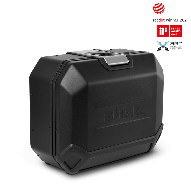 Maleta derecha alumino SHAD Terra Black 36L