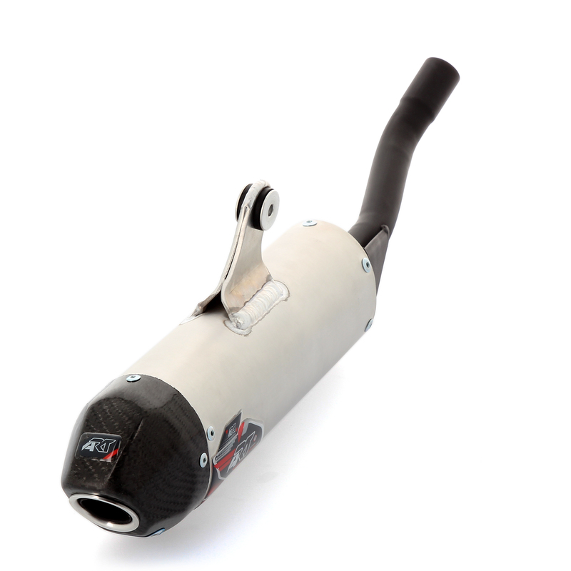 Silenciador de aluminio/carbono ART para KTM 125