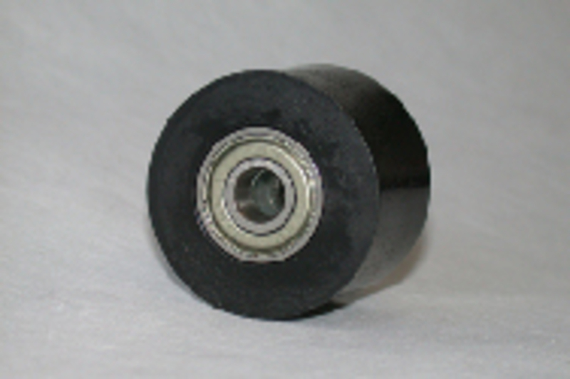 Rodillo de cadena 38 mm, negro 8X38X27