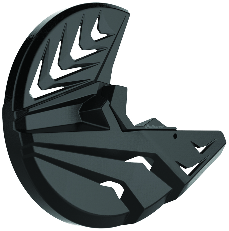 Protector de disco y puntera de Horquilla Polisport negro Kawasaki 8151100001