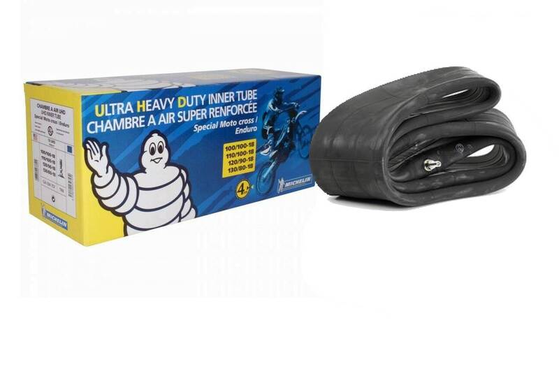 Cámara MICHELIN OFFROAD (18 UHD MEDIUM Válvula TR4) 100/100-18 , 110/100-18 , 120/90-18 , 130/80-18 espesor 4mm