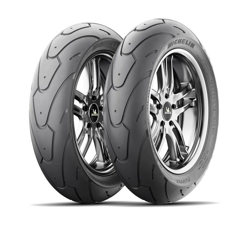 Neumático MICHELIN BOPPER 130/90-10 61L TL/TT