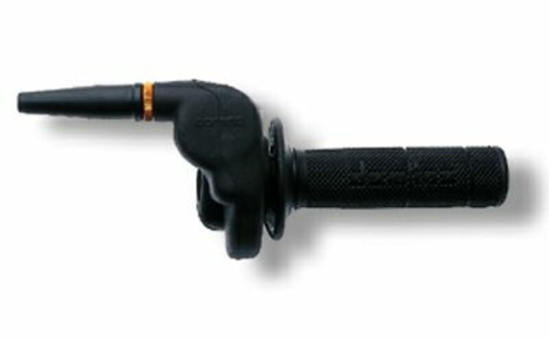 Acelerador DOMINO HR para 2T y 4T con goma protectora y puños