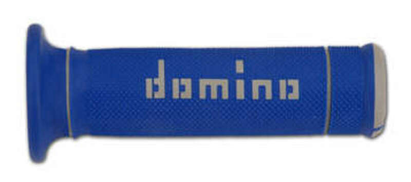Puños de trial DOMINO azul/blanco A24041C4648A7-0