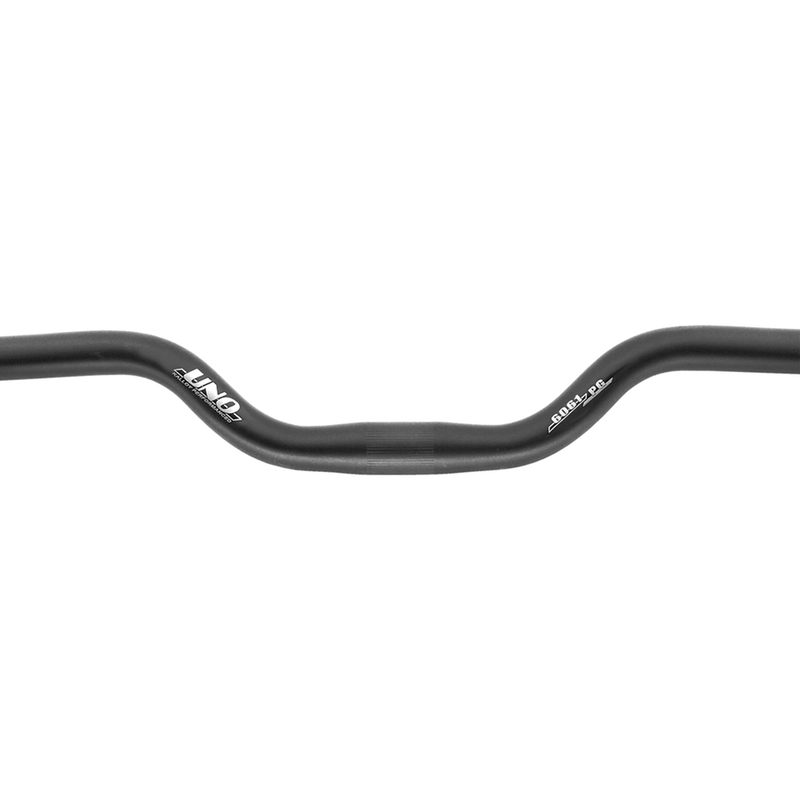 Manillar de bicicleta UNO doble altura 630mm - Ø254 Negro
