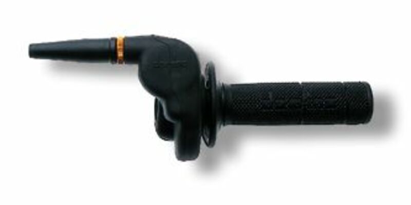 Acelerador DOMINO HR para 2T con goma protectora y puños