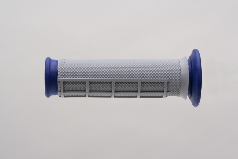 Puños Renthal Dual ATV medio cuadradillo azul G170