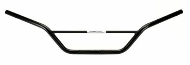 Manillar Domino ENDURO VINTAGE Acero negro Ø22 A:855/B:190/C:188/D:127