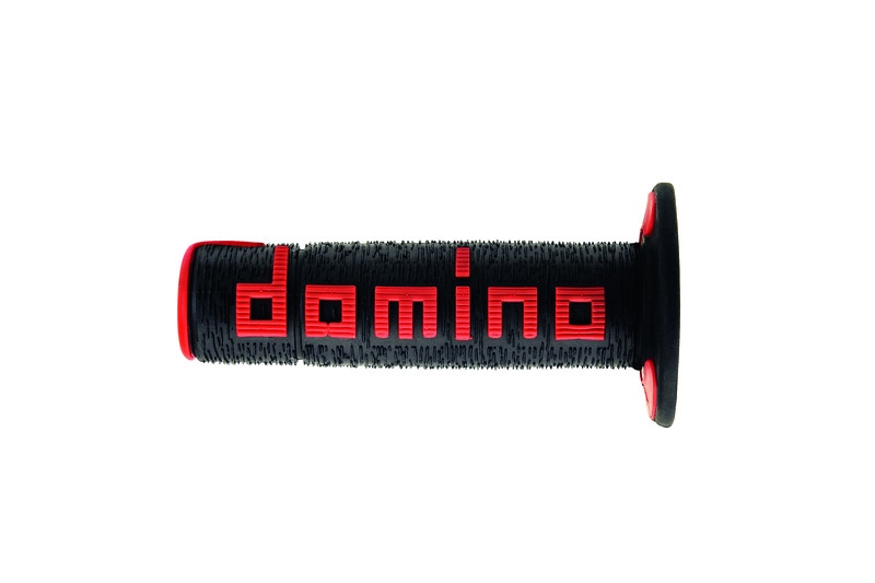 Puños Domino Off Road A360 negro/rojo A36041C4042A7-0