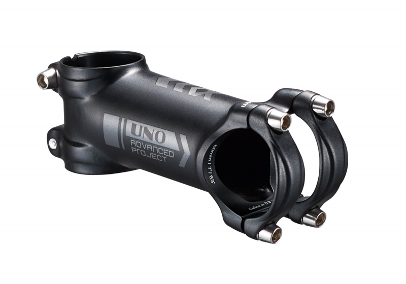 Potencia para bicicleta ±7° UNO Serie 7 - 100 mm negro