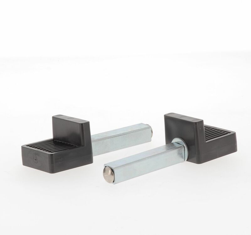Soportes de goma en "L" para caballete trasero universal VECTOR