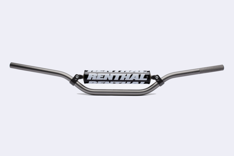 Manillar Renthal motocross Reed/Windham titanio con protector negro 966-05-TT-01-185